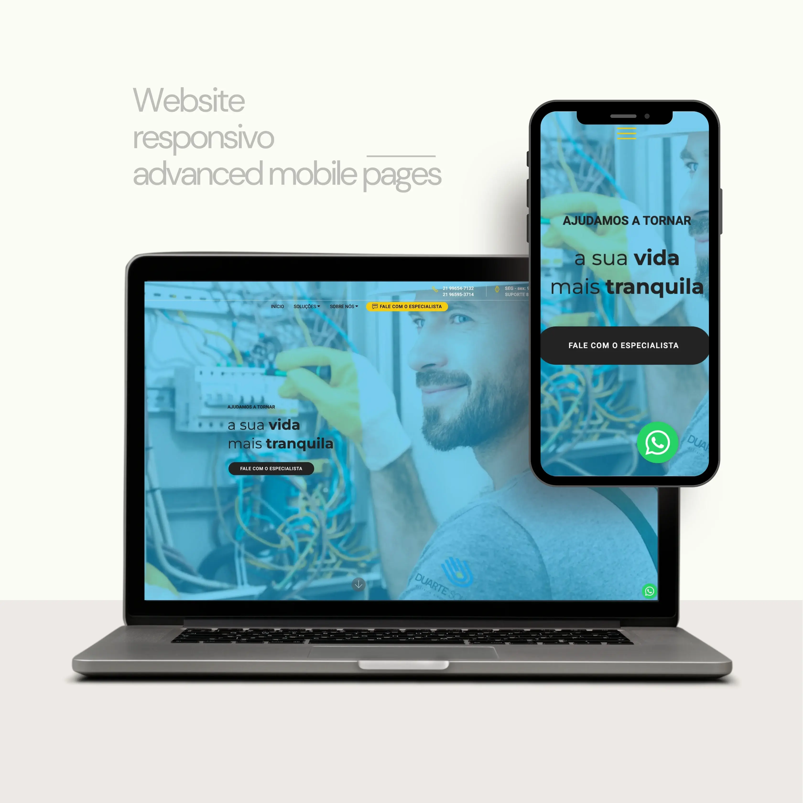 Web site responsivo - AMP - Zellgo soluções criativas on line